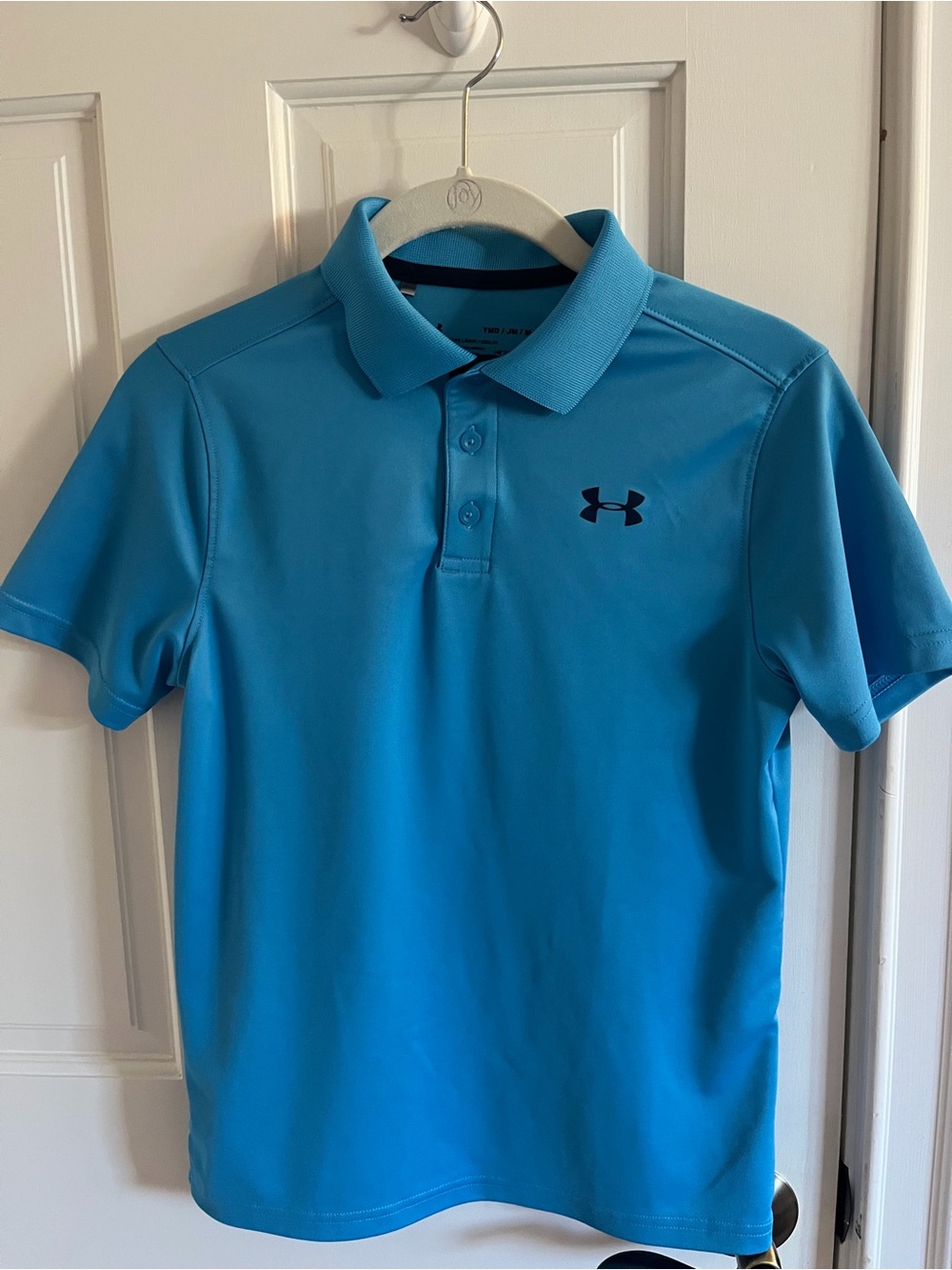 Under Armour Bright Blue Boys' Tech Polo
